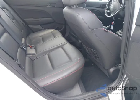 2018 Hyundai Elantra Sport из США, поврежденный, VIN KMHD04LB0JU483016